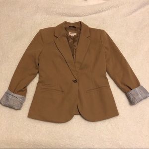 Camel blazer